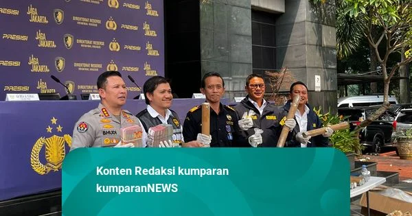 Polda Metro Bongkar Penyelundupan 760 Kg Merkuri ke Filipina, 2 Pelaku Dibekuk