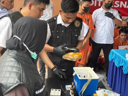 Polda Sumsel Tangkap 49 Tersangka Narkoba Sepanjang Mei