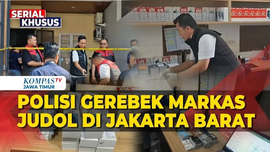 Polisi Gerebek Sindikat Judi Online Internasional di Jakarta