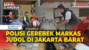 Polisi Gerebek Sindikat Judi Online Internasional di Jakarta