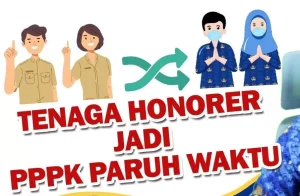 PPP dan PPPK Paruh Waktu Dahulu yang Diangkat PNS, Bukan Guru Honorer