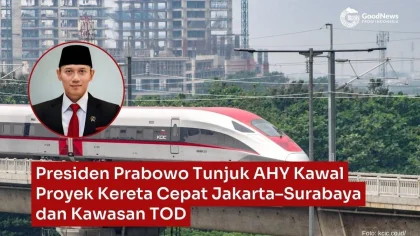 Prabowo Bentuk Komite Kereta Cepat Jakarta-Bandung, Tunjuk AHY Jadi Ketua