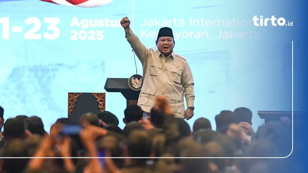 Prabowo: Indonesia Kuat, Tidak Boleh Dicuri Terus