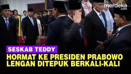 Prabowo Kaget Emak-emak May Day Heboh Usai Sebut Nama Seskab Teddy