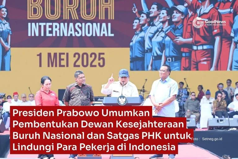 Prabowo Luncurkan Perpres Satgas Mitigasi PHK, Janjikan Perlindungan Buruh di Tengah Krisis Global