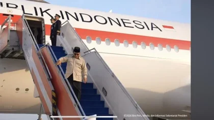 Prabowo Tiba di Tanah Air Setelah Kunjungan Resmi ke Prancis