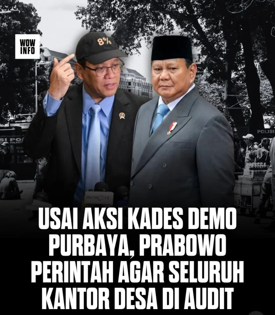 Prabowo: Warga Desa Tak Pakai Dolar, Purbaya Tanggapi
