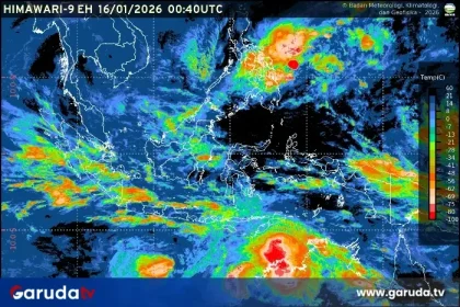 Prakiraan Cuaca Ibu Kota Provinsi se-Indonesia 16 Mei 2026