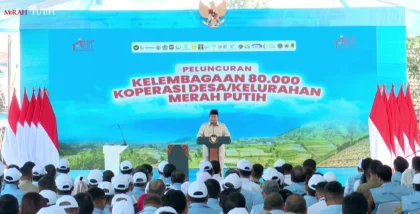 Presiden Prabowo Resmikan Ribuan Koperasi Desa untuk Penggerak Ekonomi Nasional