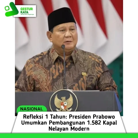 Presiden Prabowo Siapkan Ribuan Kapal Nelayan Modern untuk Meningkatkan Kesejahteraan Masyarakat Pesisir