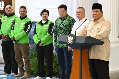 Presiden Prabowo Tetapkan Batas Komisi Ride-hailing 8% di Perpres No.27/2026
