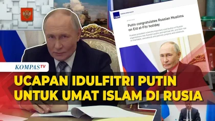 Presiden Putin Apresiasi Kontribusi Umat Muslim di Rusia