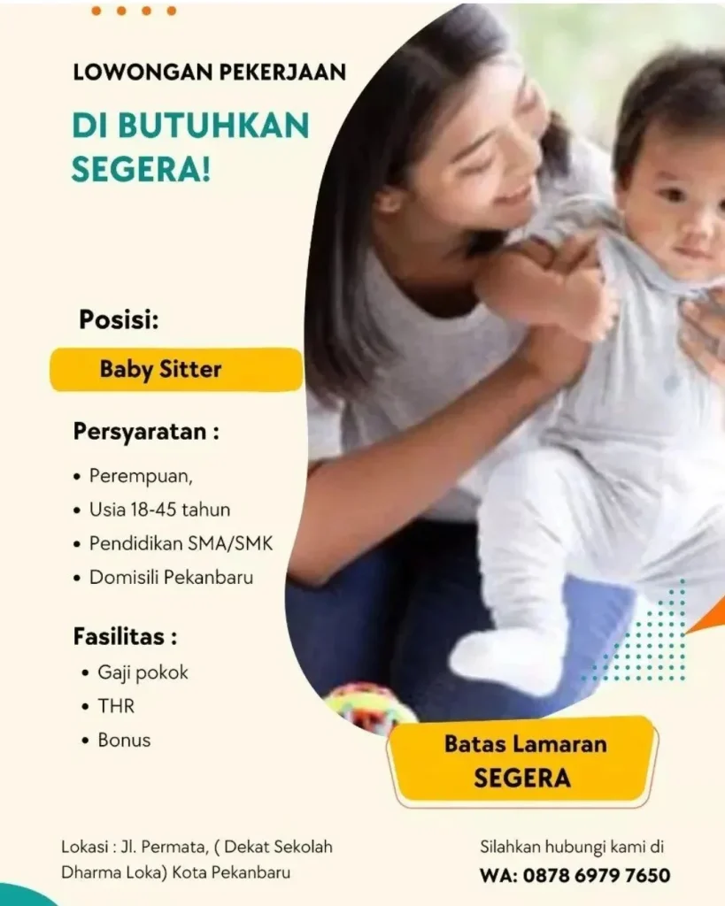 Pria Mengunggah Lowongan Pekerjaan sebagai Baby Sitter untuk Mengoprek Mahasiswi
