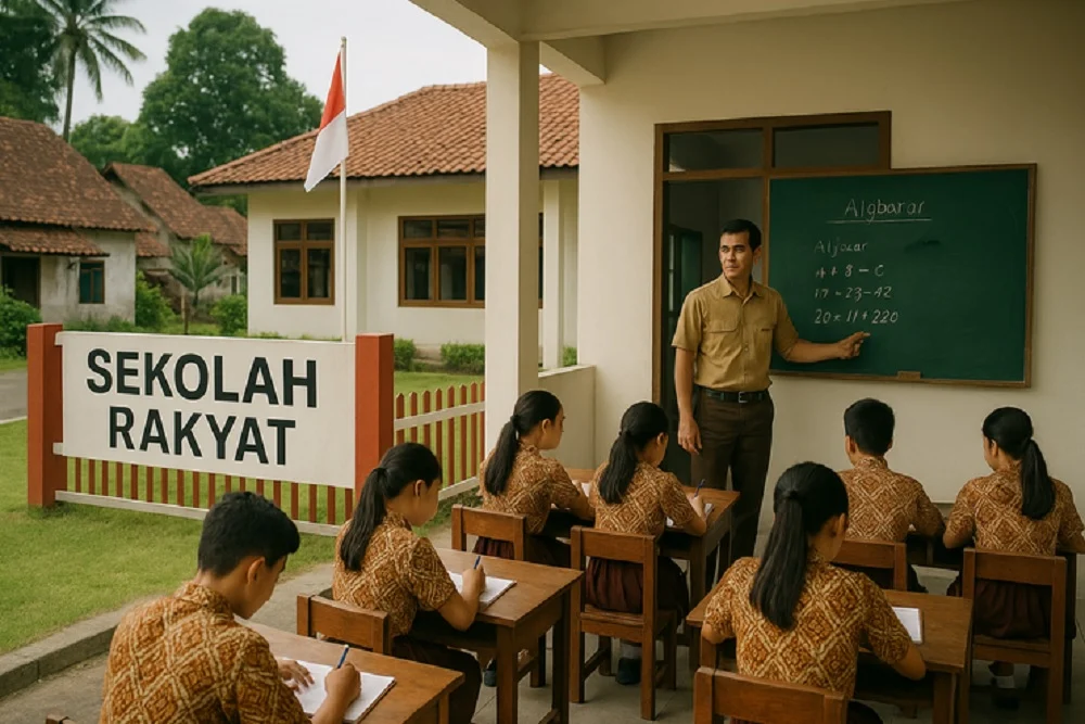 Progres Sekolah Rakyat Lombok Utara Capai 45 Persen