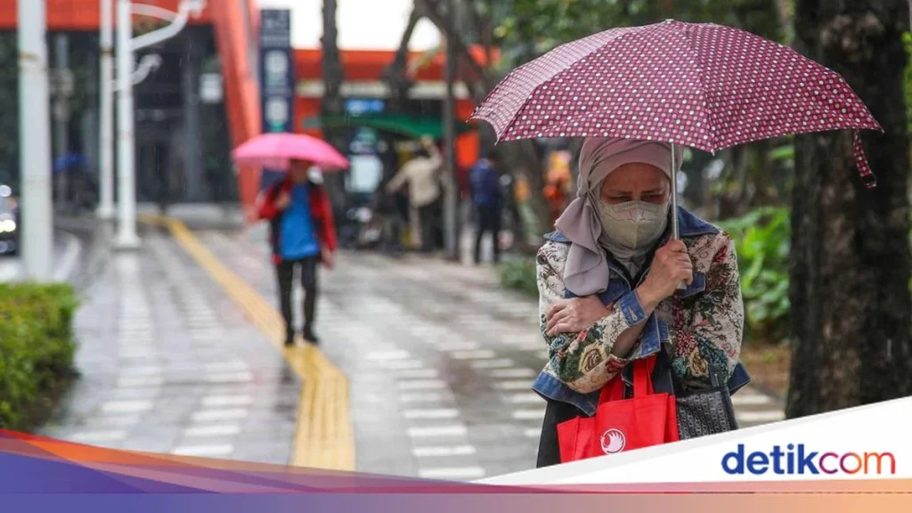 Ramalan Cuaca Jabodetabek 5 Hari ke Depan, Waspada Hujan Sedang-Lebat