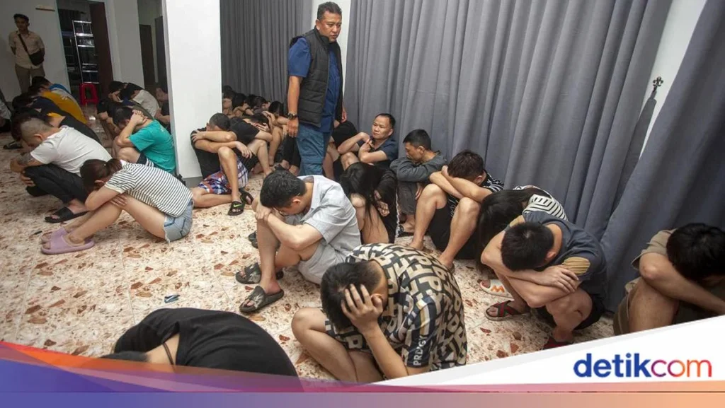 Ratusan WNA di Batam Ditangkap Terkait Penipuan Online