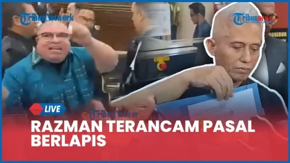 Razman Terancam Dibui 1,5 Tahun, Minta Maaf atas Sidang yang Gaduh