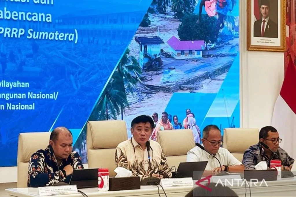 Rencana Induk Rehab-Rekon Pascabencana Sumatera Telah Disetujui