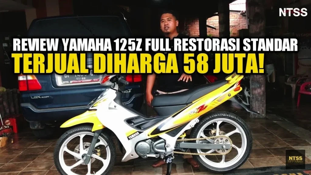 Restorasi Yamaha 125Z Full Orisinal, Harga Setara Toyota Avanza