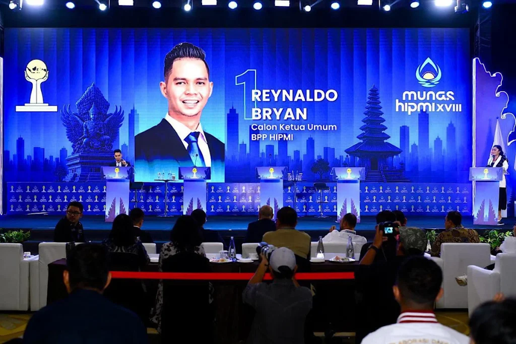Reynaldo & 2 Caketum Protes Lampung Tuan Rumah Munas HIPMI ke-XVIII