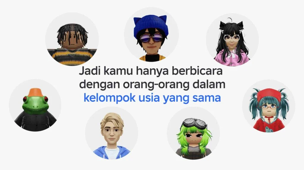 Roblox Indonesia Wajib Scan Wajah, Anak di Bawah 16 Tahun Dilarang Chatting