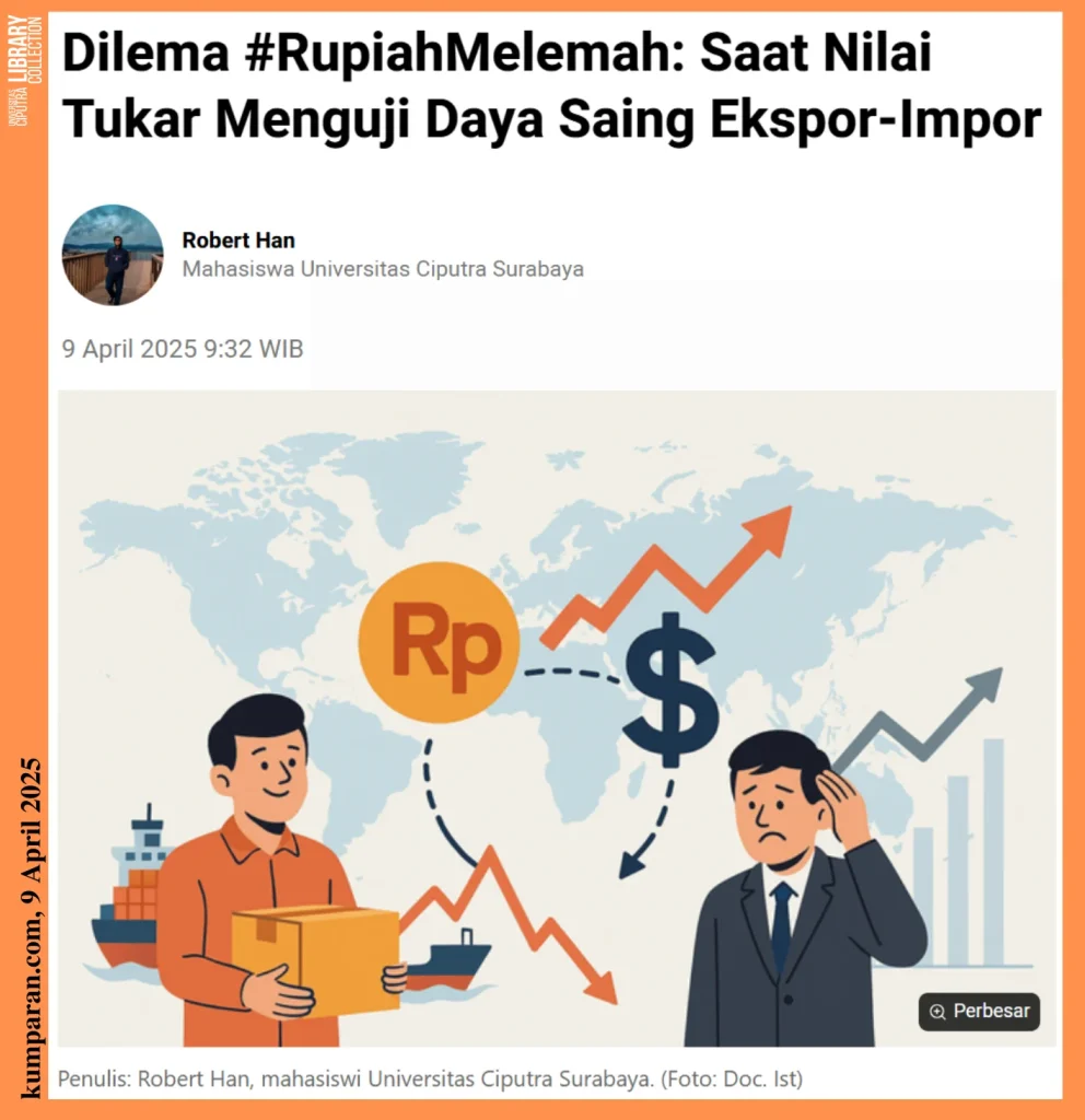 Rupiah Melemah, Berkah bagi Eksportir Berbahan Baku Lokal