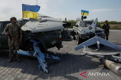 Rusia Menggila, Serang Ukraina dengan 200 Drone