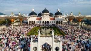 Salat Idul Adha di Masjid Bergaya Tionghoa Jadi Simbol Toleransi