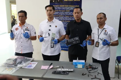 Satreskrim Polres Metro Depok Ungkap 6 Kasus Curanmor, 11 Motor dan 1 Mobil Diamankan