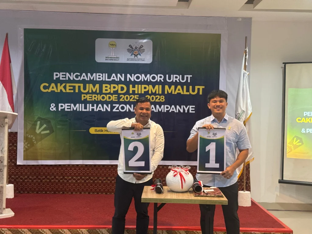 SC Tetapkan Reagen dan Uswanas sebagai Caketum HIPMI Malut