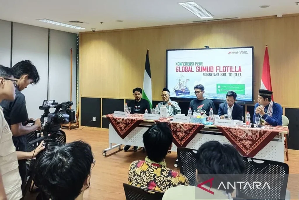 Sembilan WNI Relawan Flotilla Gaza Dijadwalkan Tiba di Jakarta