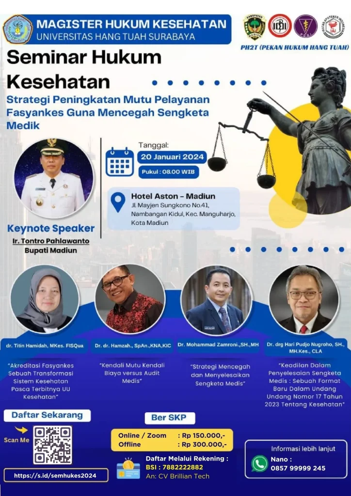 Seminar UPH Dorong Penguatan Hukum Kesehatan untuk Cegah Malpraktik