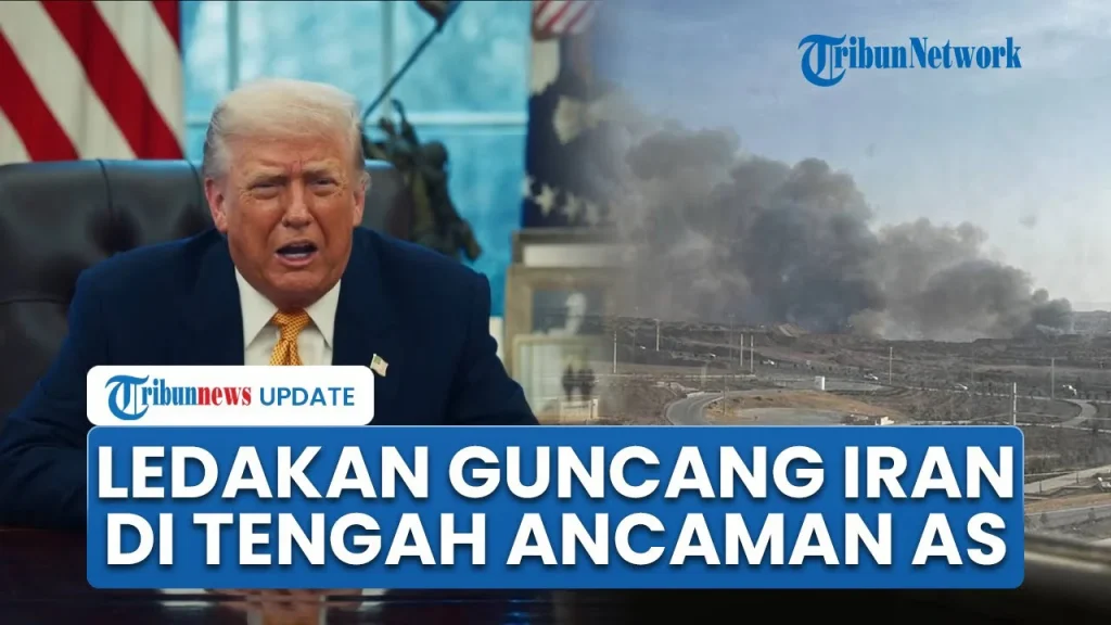 Serangan Jet Tempur AS Terhadap Iran, Ledakan Dahsyat Guncang Bandar Abbas