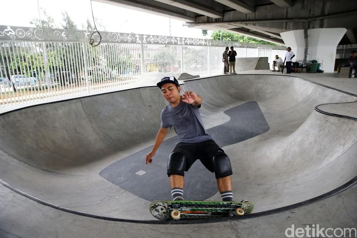 Skatepark Pasar Rebo Jadi Destinasi Olahraga dan Rekreasi Warga