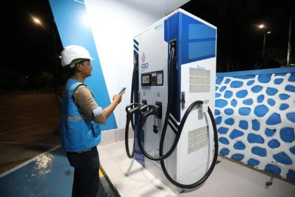 SPKLU di Yogyakarta Kembali Normal Setelah Insiden Unit Charger Roboh