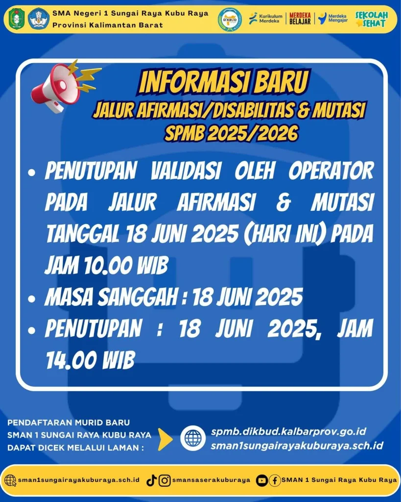 SPMB Sumut 2026 Jalur Afirmasi Disabilitas Dibuka, Cek Jadwal dan Syaratnya
