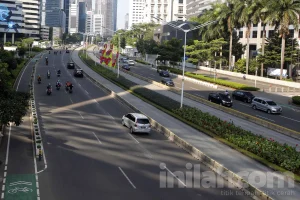 Suasana Jalan Sudirman Jakarta Lebih Sepi Saat Cuti Bersama Iduladha 1447 H