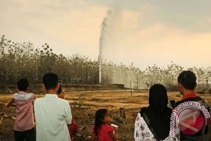 Sumur Bor di Aceh Utara Membuat Semburan Api, 3 Rumah Terbakar