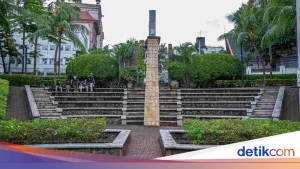 Taman Bendera Pusaka di Jakarta Selatan: Siang Ramai Keluarga, Malam Dipenuhi Muda‑Mudi