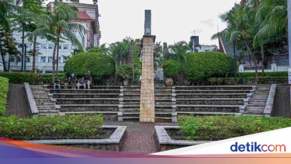 Taman Bendera Pusaka di Jakarta Selatan: Siang Ramai Keluarga, Malam Dipenuhi Muda‑Mudi