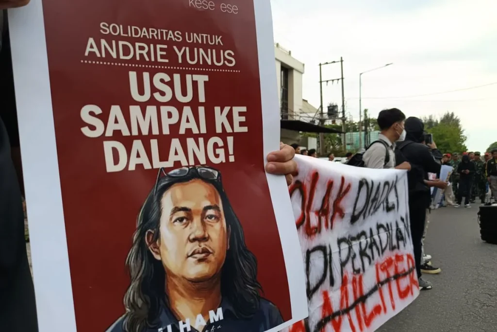 TAUD Minta Kasus Andrie Yunus Disidang di Peradilan Umum