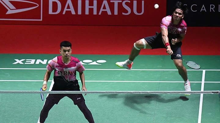 Thailand Open: Hajar Tuan Rumah, Leo/Daniel Lolos ke Semifinal