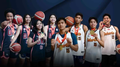 Tim Basket UPH Putra dan Binus Putri Sabet Gelar di Campus League Basket Jakarta