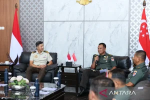 TNI AD Perkuat Kerjasama Pertahanan Indonesia Singapura untuk Keamanan Kawasan
