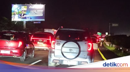 Tol Jagorawi Arah Puncak Bogor Macet Malam Ini