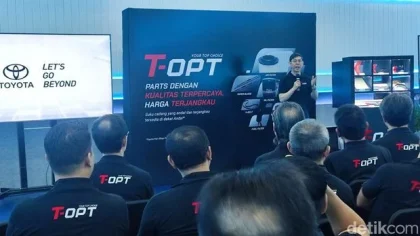 Toyota Perluas Suku Cadang T-OPT dengan Harga Kompetitif di INAPA 2026