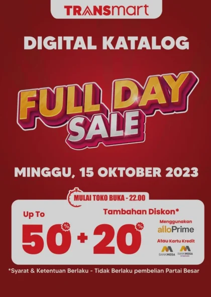 Transmart Hadir dengan Diskon Besar untuk Pelanggan Kartu Kredit