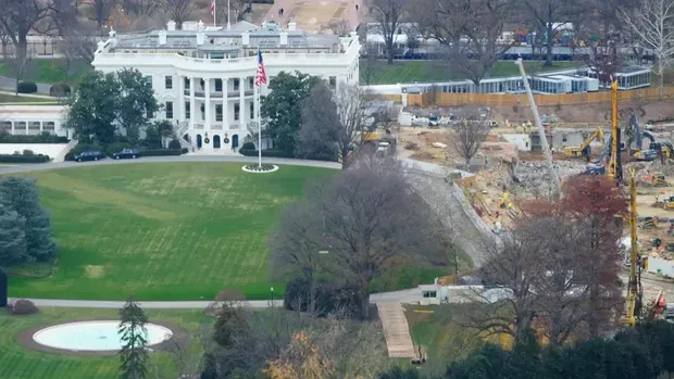 Trump Pamer Proyek Sistem Keamanan Baru Gedung Putih