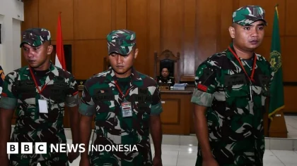 Tuntutan Lebih Ringan untuk Tiga Prajurit TNI dalam Kasus Penculikan dan Pembunuhan