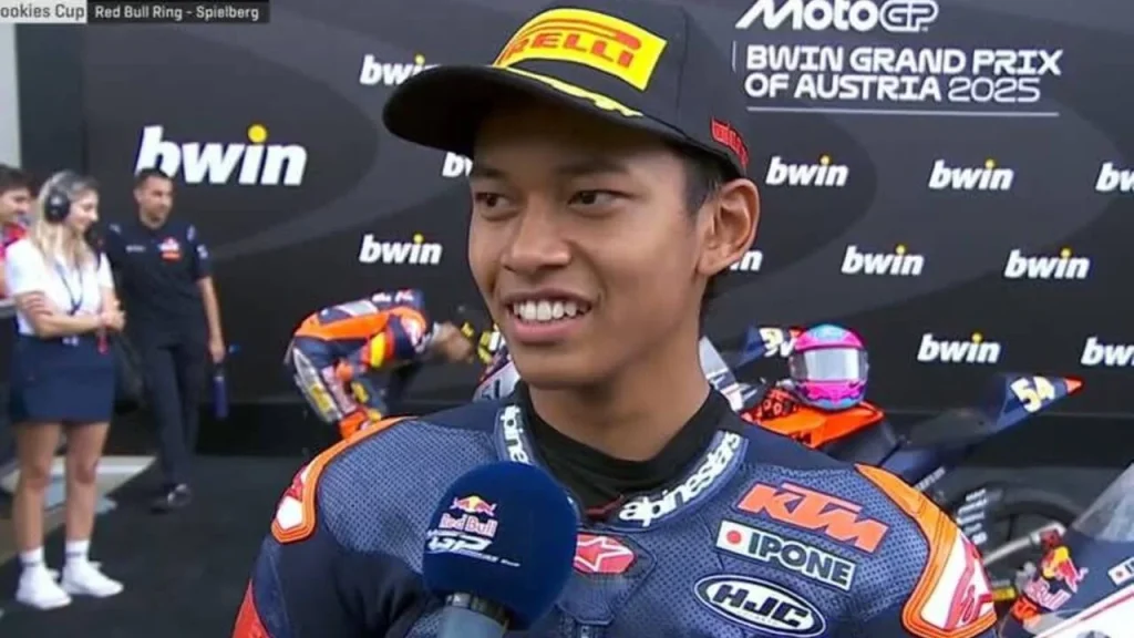 Veda Ega Dikejar Uriarte di Klasemen Rookie Moto3 2026